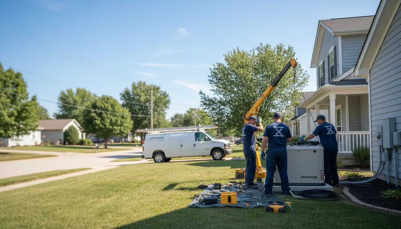Generator Installation in Sadorus, IL near me